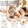 Pet Steam Brush for Dog & Cat – 3-In-1 Spray Hair Removal Comb – Steam for Shedding & Grooming – Water Brush for Long & Short Haired Pets – Spritz Defur Comb – Includes Waterless Shampoo