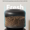 Automatic Cat Feeder, Automatic Cat Food Dispenser with Freshness Preservation, Timed Pet Feeders for Dry Food, up to 50 Portions 6 Meals per Day, Granary Pet Feeder for Cats Dogs
