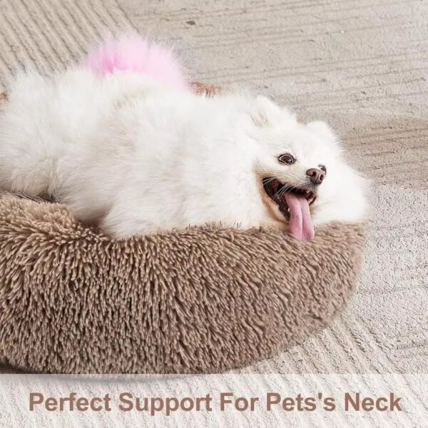Orthopedic Dog Bed Comfortable Donut Cuddler round Dog Bed Ultra Soft Washable Dog and Cat Cushion