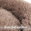 Orthopedic Dog Bed Comfortable Donut Cuddler round Dog Bed Ultra Soft Washable Dog and Cat Cushion