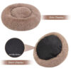 Orthopedic Dog Bed Comfortable Donut Cuddler round Dog Bed Ultra Soft Washable Dog and Cat Cushion