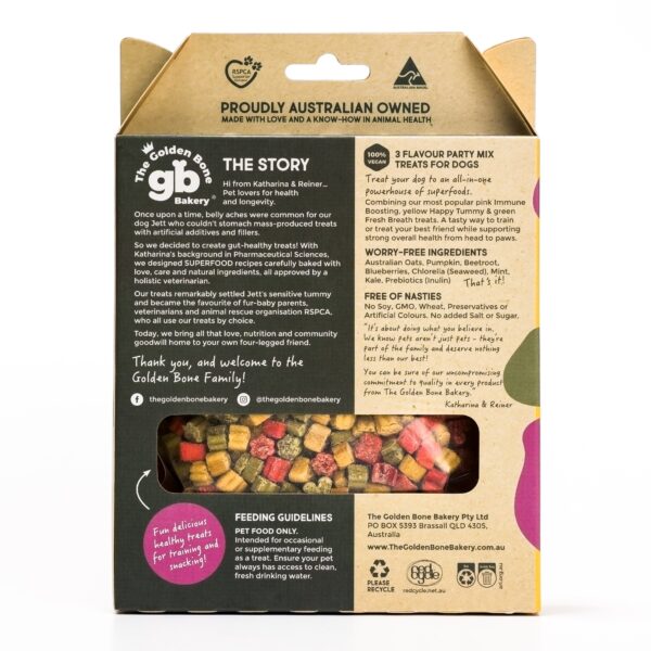 3 Flavours Party Mix Superfood Treats