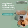 Cat Automatic Feeder Dog Fixed Feeding Machine Cat Food Dog Food Wifi Remote Smart Cat Pet Food Dispenser