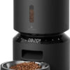 Automatic Cat Feeder, Automatic Cat Food Dispenser with Freshness Preservation, Timed Pet Feeders for Dry Food, up to 50 Portions 6 Meals per Day, Granary Pet Feeder for Cats Dogs
