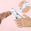 2 in 1 Electric Pet Nail Trimmer Quiet and Low Vibration Pet Nail Grinder with LED Lights Pet Toenail Clippers for Dogs and Cats