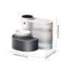 3000Ml Smart Pet Water Fountain Automatic Cat Water Dispenser Quiet Flowing Water Feeder for Indoor Cats Dogs