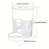 Cat Automatic Feeder Dog Fixed Feeding Machine Cat Food Dog Food Wifi Remote Smart Cat Pet Food Dispenser