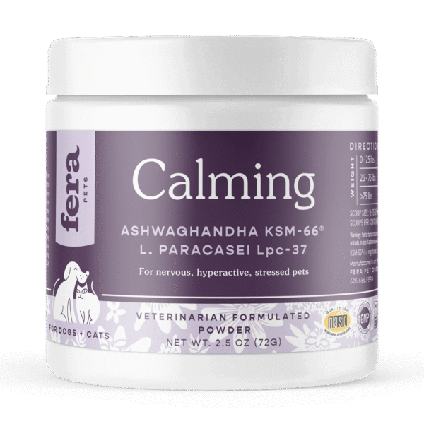 Calming Support for Dogs & Cats