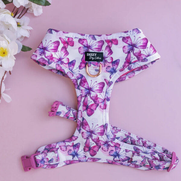 Pink Butterflies - Harness