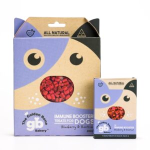 Immune Booster Treats With Blueberries