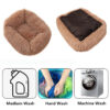 Rectangle Plush Pet Bed