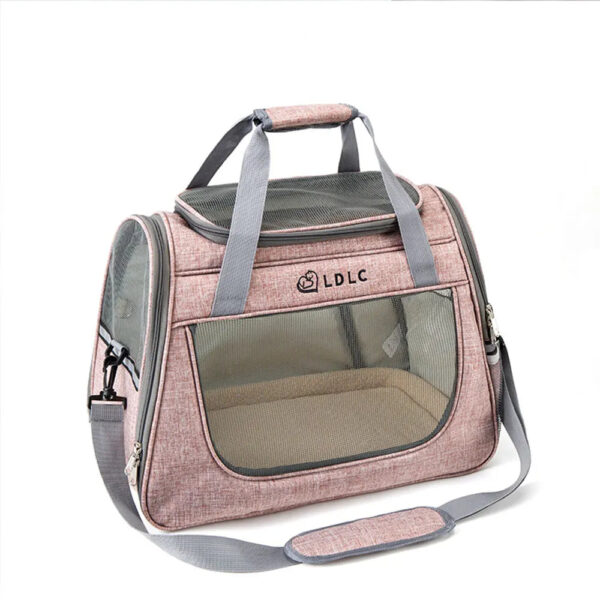 Dog Carrier Bag Soft Side Backpack Cat Pet Carriers Dog Travel Bags Airline Approved Transport For Small Dogs Cats Outgoing