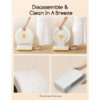 Self-Cleaning Cat Litter Box, Advanced Safety System Automatic Cat Litter Box Perfect for Multi Cats