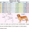 S-5XL Pets Small Dog Raincoats Reflective Small Large Dogs Rain Coat Waterproof Jacket Fashion Outdoor Breathable Puppy Clothes
