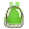 Large Capacity Baisher Pet Carrier Backpack, Durable Transparent PC Material, Zip Closure, Space Capsule Design for Cats