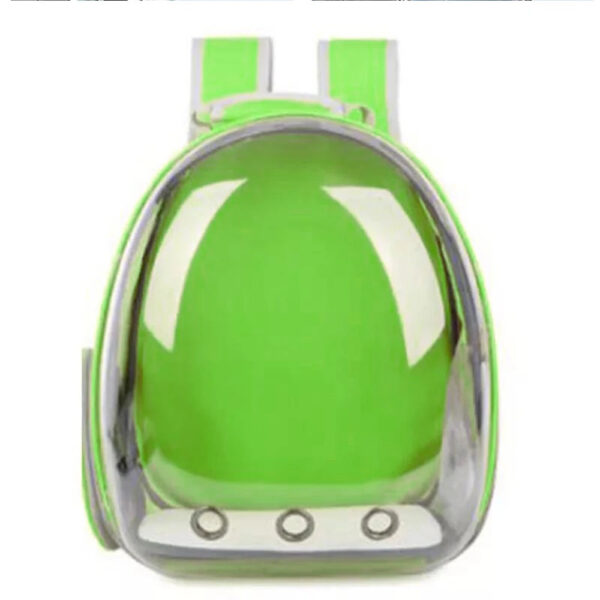 Large Capacity Baisher Pet Carrier Backpack, Durable Transparent PC Material, Zip Closure, Space Capsule Design for Cats