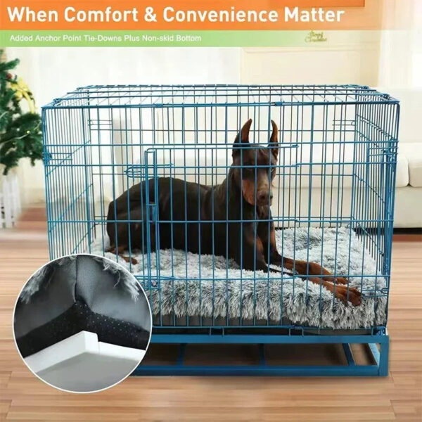 Plush Dog Bed Mat Cat Beds for Small Medium Large Dogs Removable for Cleaning Puppy Cushion Super Soft Claming Dog Beds Pet Bed