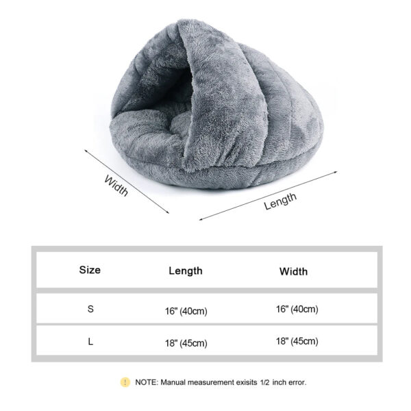 Soft Plush Cat Bed