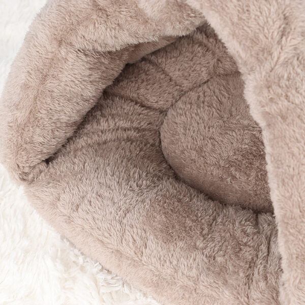 Soft Plush Cat Bed
