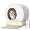 Self-Cleaning Cat Litter Box, Advanced Safety System Automatic Cat Litter Box Perfect for Multi Cats