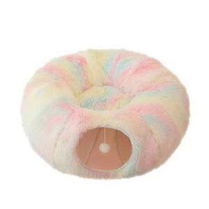 Soft Plush Cat Bed Tunnel