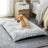 Plush Dog Bed Mat Cat Beds for Small Medium Large Dogs Removable for Cleaning Puppy Cushion Super Soft Claming Dog Beds Pet Bed