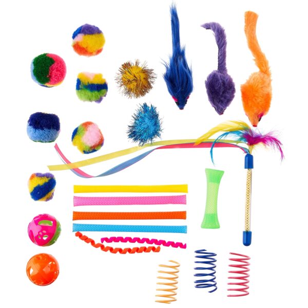 Vibrant Life 24 Piece Cat Toys