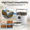 Cat Automatic Feeder Dog Fixed Feeding Machine Cat Food Dog Food Wifi Remote Smart Cat Pet Food Dispenser
