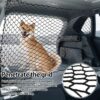Dog Barrier Rear Seat Car