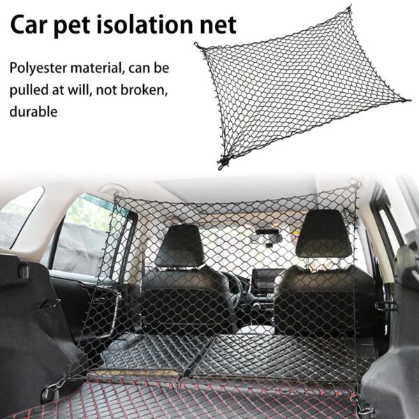 Dog Barrier Rear Seat Car