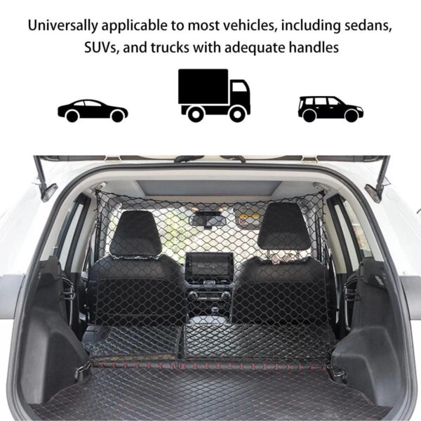 Dog Barrier Rear Seat Car