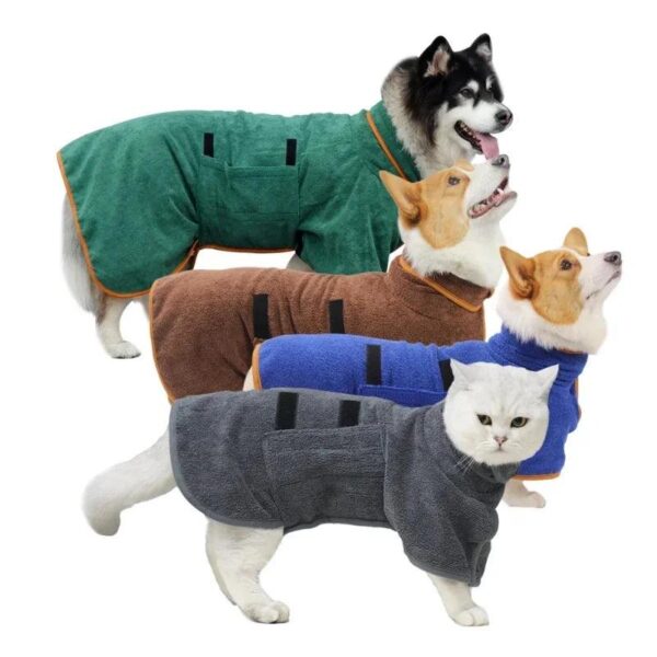 Dog Bathrobe