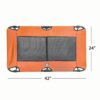 Moisture Proof Dog Bed With Breathable Mesh Fabric For Easy Cleaning Durable Steel Frame Pet Bed