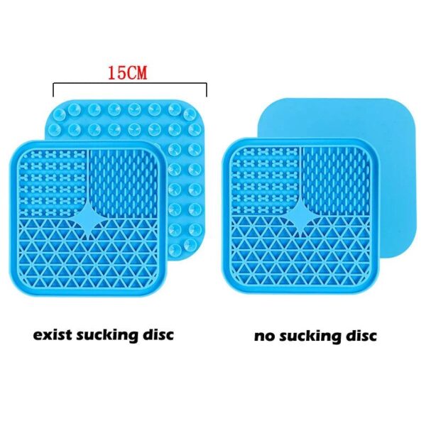 Licking Mat Slow Feeder for Dogs and Cats, Premium Lick Pad with Suction Cups for Dog Anxiety Relief, Slow Feeder Dog Bowls