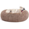 Orthopedic Dog Bed Comfortable Donut Cuddler round Dog Bed Ultra Soft Washable Dog and Cat Cushion