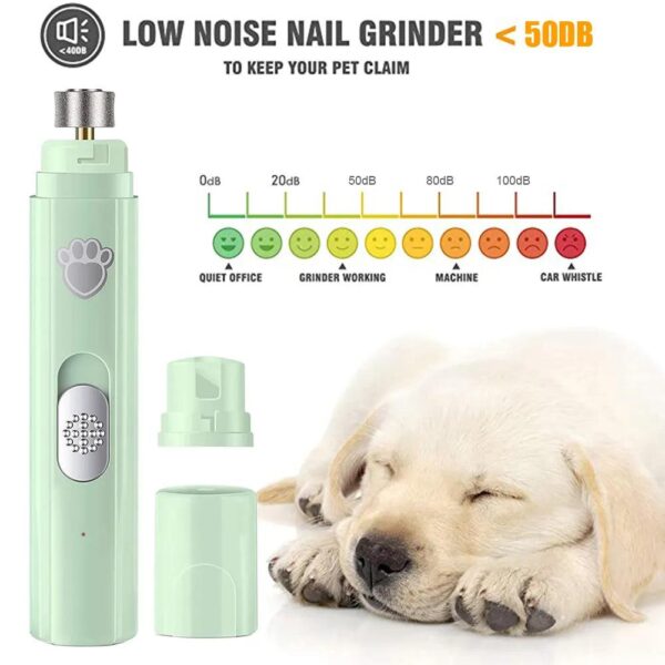 Electric Pet Nail Grinder and Clipper