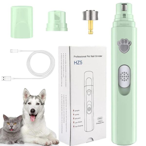 Electric Pet Nail Grinder and Clipper