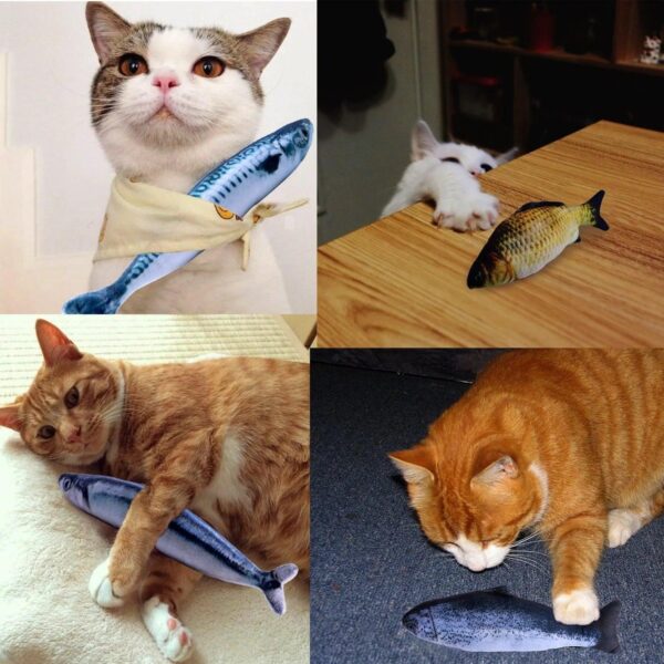 Fish Soft Plush Toy USB Charger