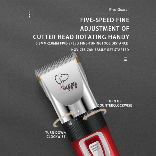 Pet Clipper and Shaver Grooming Set