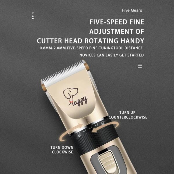 Pet Clipper and Shaver Grooming Set