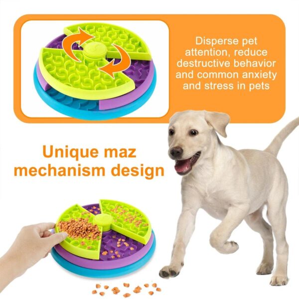 Pet Slow Food Bowl 3-Layers