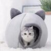 Warm Cat Cave Bed