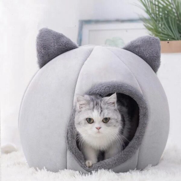 Warm Cat Cave Bed