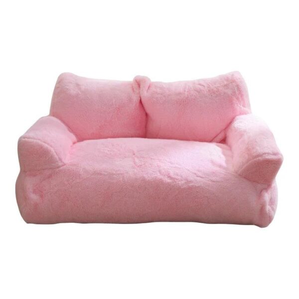 Winter Warm Cat Nest Luxury Cat Bed Sofa Comfortable Pet Bed for Small Medium Dogs Plush Puppy Cat Bed Cat Accessories